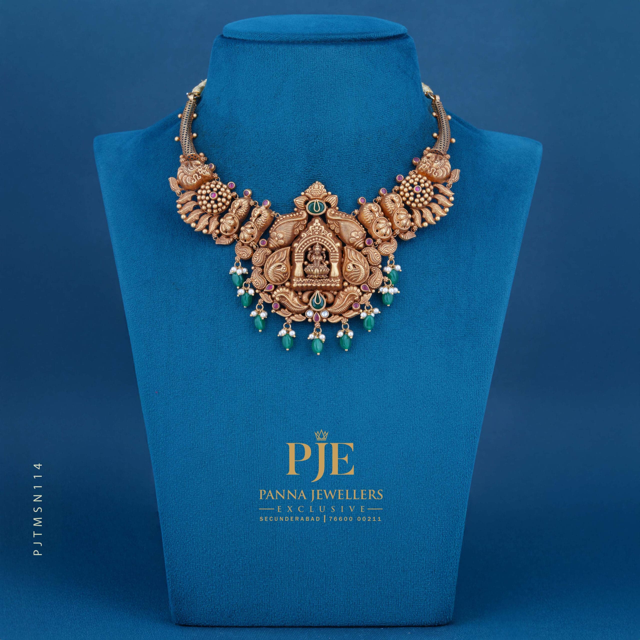 TEMPLE SHORT NECKLACE | 30.67 Gram TEMPLE SHORT NECKLACE | 30.67 Gram