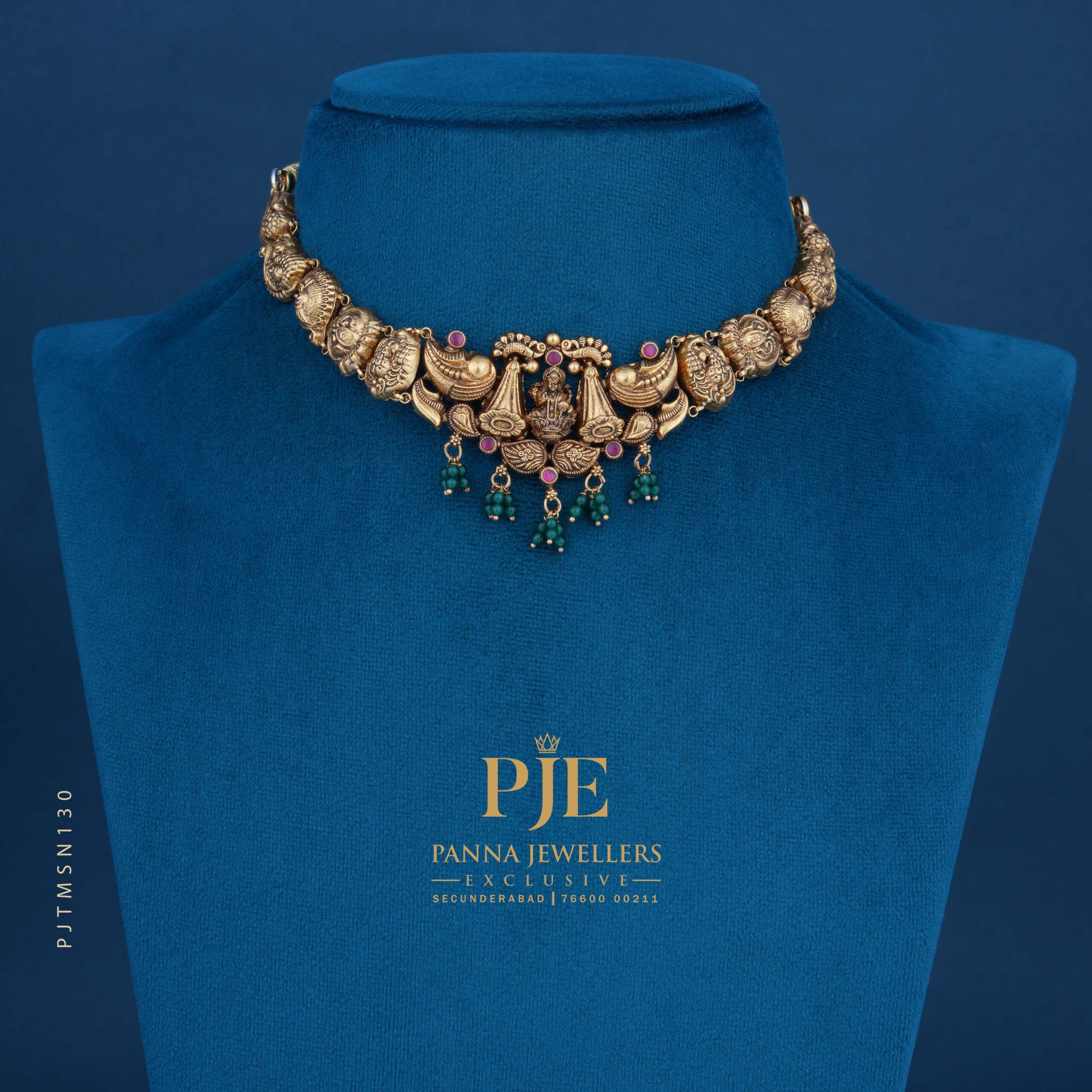 TEMPLE SHORT NECKLACE | 10.70 Gram TEMPLE SHORT NECKLACE | 10.70 Gram