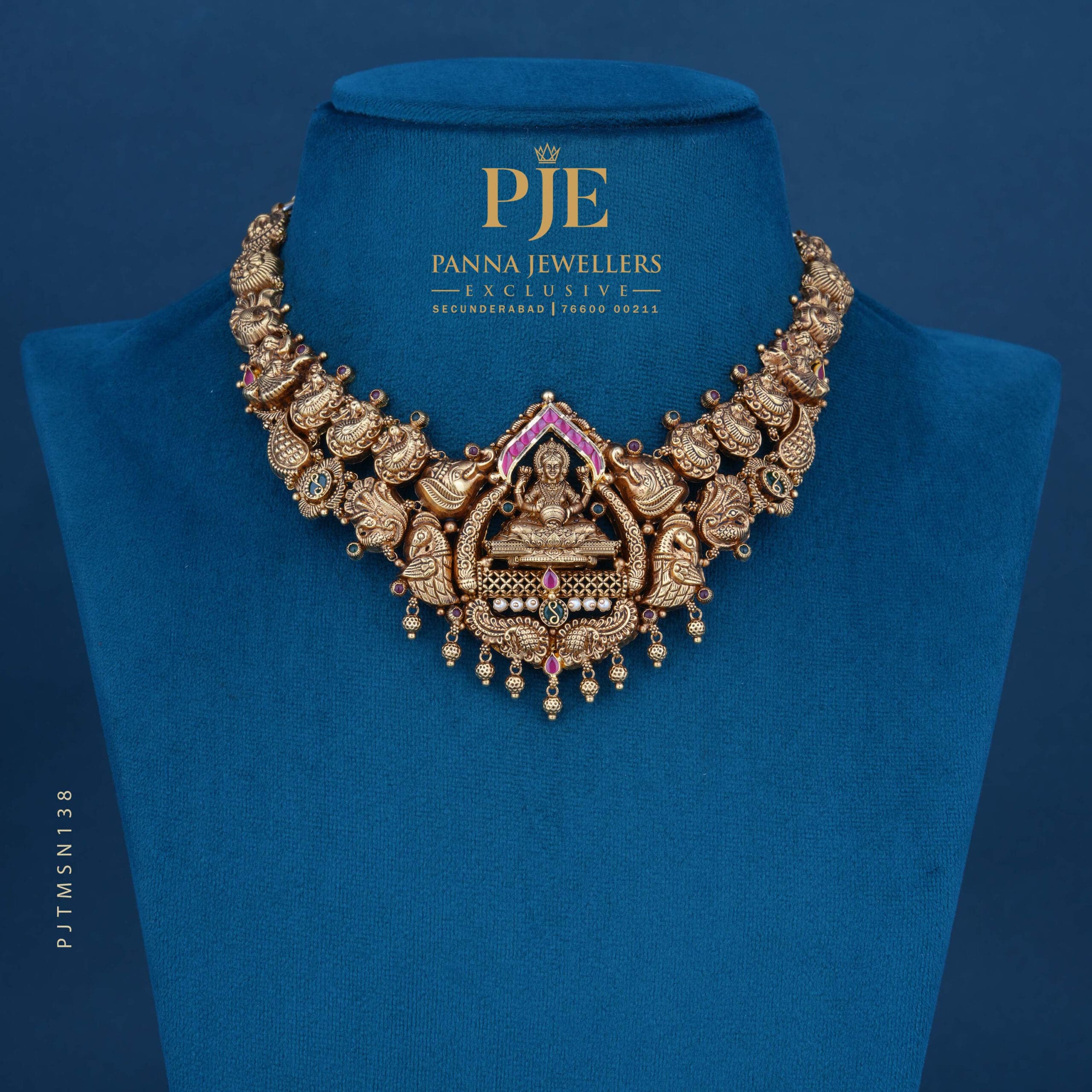 TEMPLE SHORT NECKLACE | 27.62 Gram TEMPLE SHORT NECKLACE | 27.62 Gram