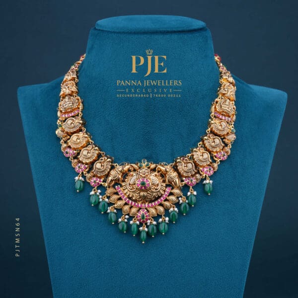 TEMPLE SHORT NECKLACE | 40.39 grams